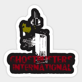 Ghostbusters International Skyrise Logo Sticker